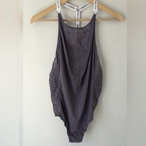 Victoria's Secret Bodysuit With Lace Cutouts - Size Medium - NWOT